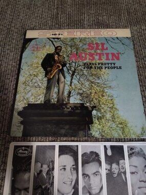 SIL AUSTIN Plays Pretty For The People LP 1959 VINYL Stereo MERCURY RECORDS Jazz